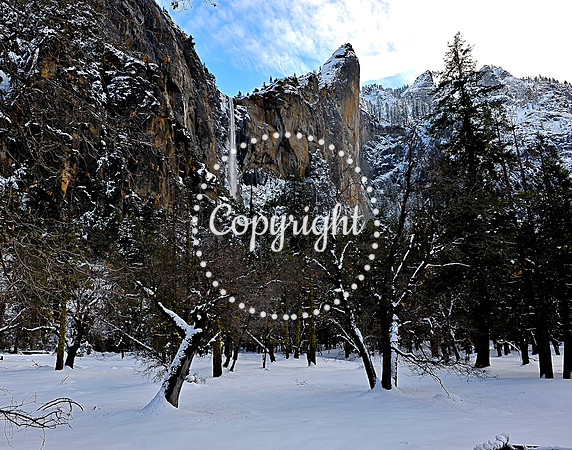 Bridal Veil Falls - Winter