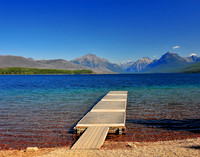 Dock at Glacier Lake