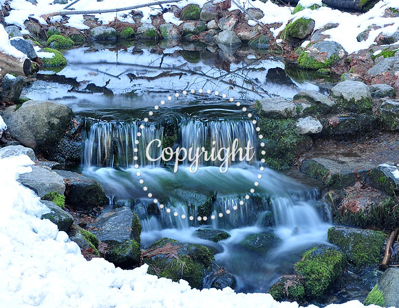 Yosemite Wishing Pond - Winter